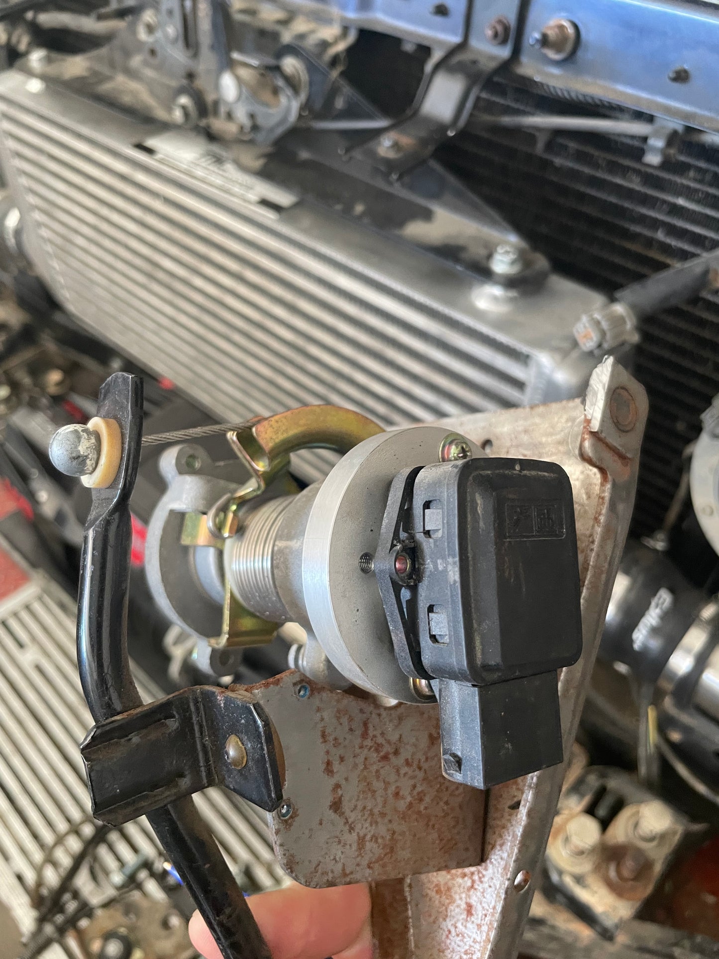 Adaptador de potenciometro cuadrado BMW a pedal Patrol Y61