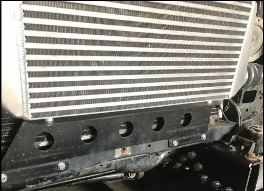 Soportes para intercooler frontal XL